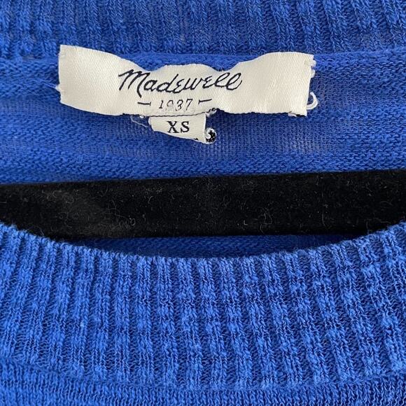 Madewell Lightweight Striped Sweater Sz XS - Picture 3 of 5
